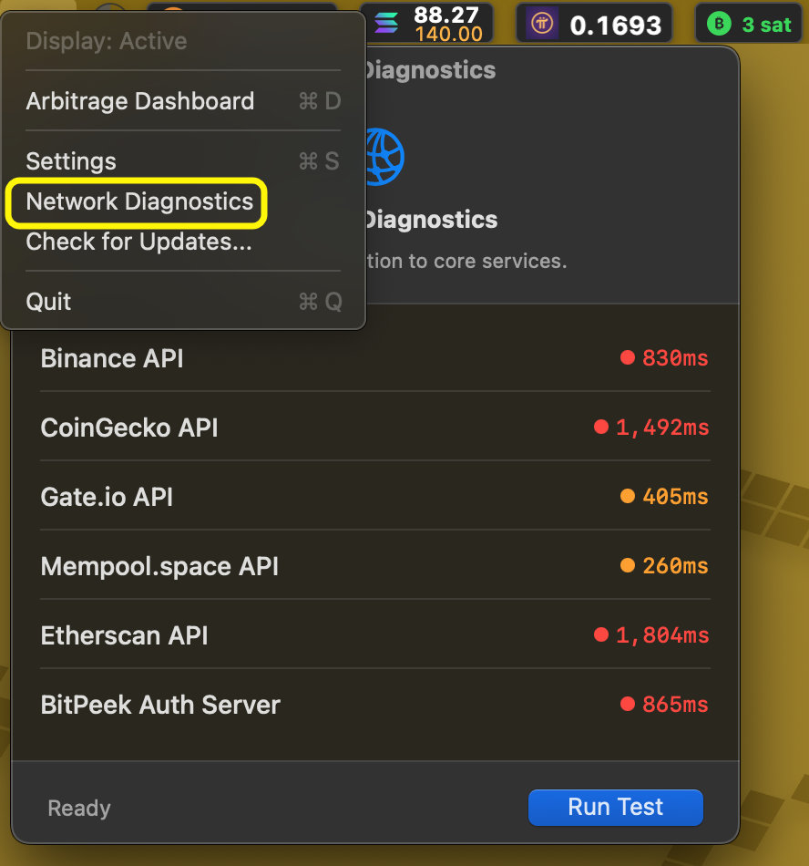 Network Diagnostic